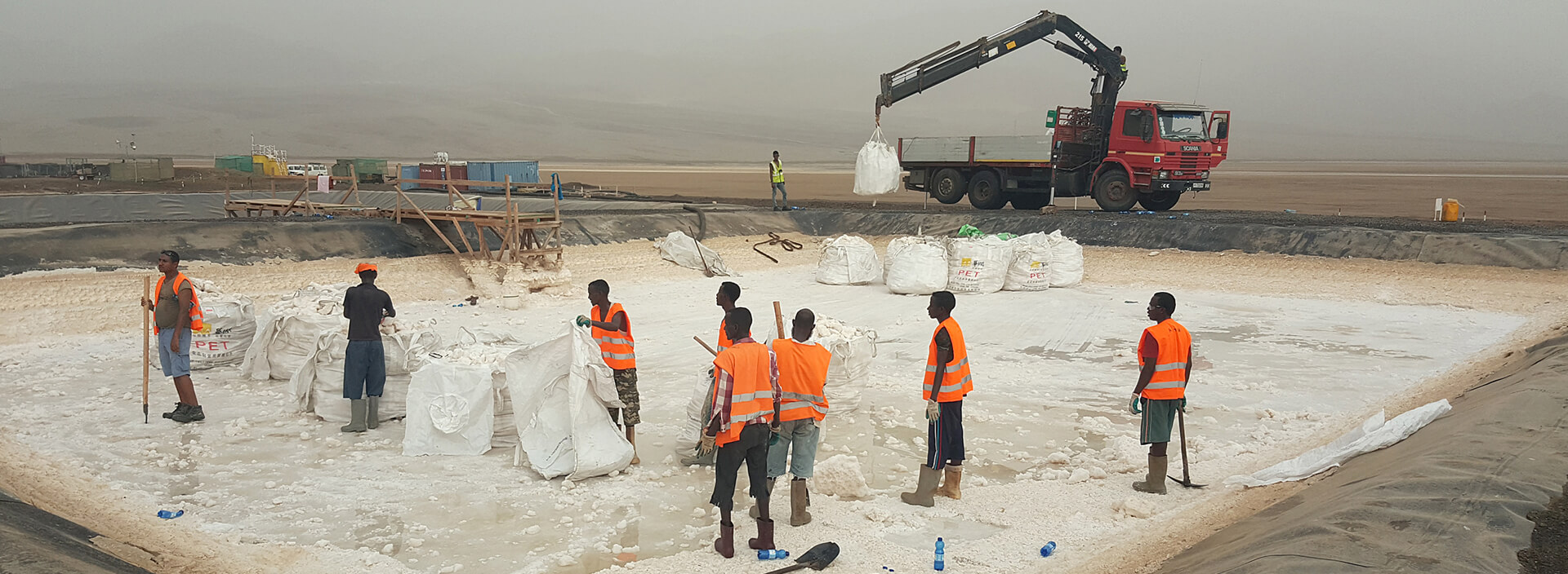 Circum Minerals Drill Rig on site